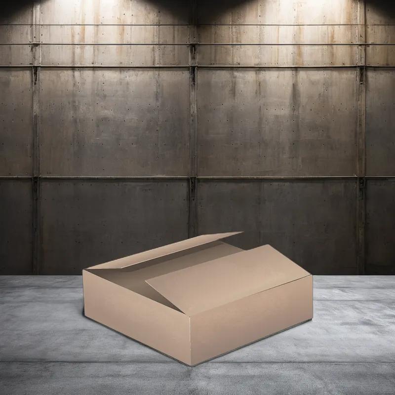 Regular Slotted Container (RSC) 24X14X4 IN Kraft Corrugated Cardboard 32ECT 25 Count/Bundle