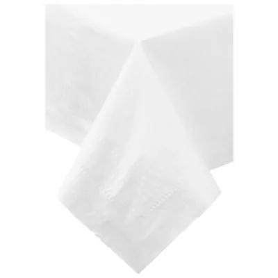 Tablecover 108X54 IN Poly-Coated Paper Tissue Paper White 25/Case