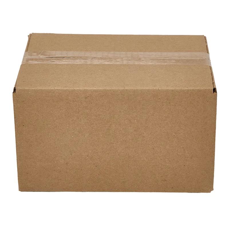 Regular Slotted Container (RSC) 9.8125X7.8125X5.375 IN Kraft Corrugated Cardboard 32ECT Blue G Tie 840 Bundle/Pallet