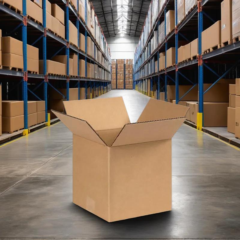 Regular Slotted Container (RSC) 8X8X8 IN Kraft C-Flute 32ECT 1/Each