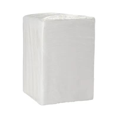 Dixie® Dinner Napkins White Paper 1PLY 1/4 Fold 500 Sheets/Pack 8 Packs/Case 4000 Sheets/Case