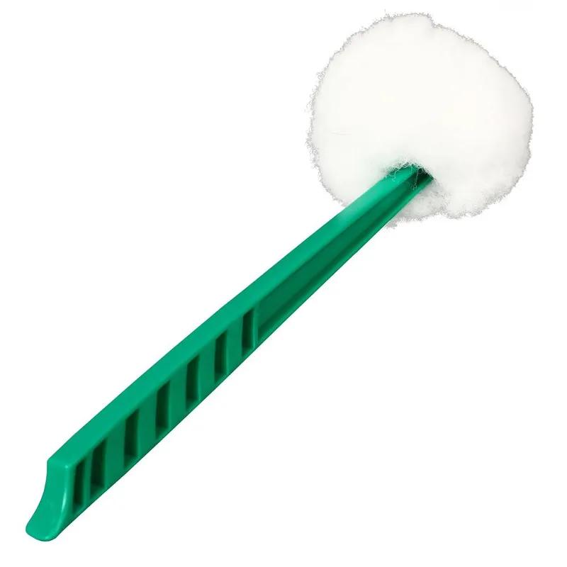 Impact® Toilet Bowl Mop 4.4X2.4X13 IN Polypropylene (PP) Plastic Green White 1/Each