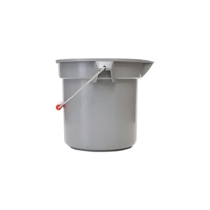 Brute® Utility Bucket & Pail 14 QT Gray Round 1/Each
