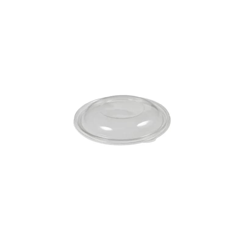 Lid Dome 5.63X0.94 IN 1 Compartment PET Clear Round For 8-16 OZ Bowl Unhinged 500/Case