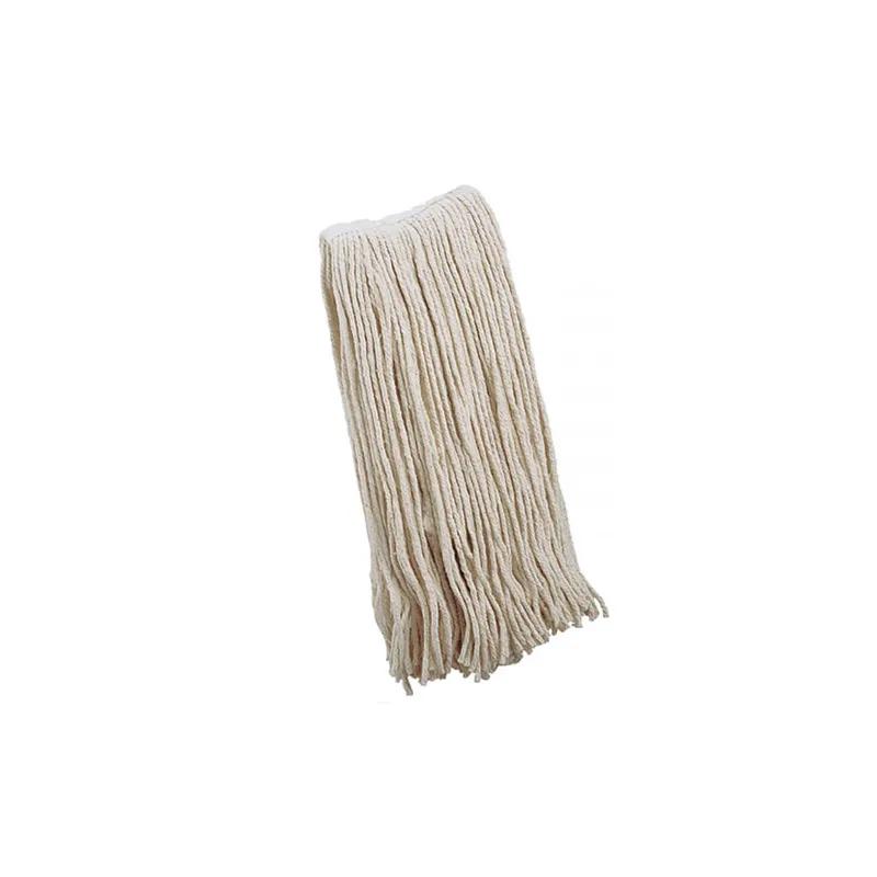 Wet Mop 16 OZ White Cotton 4PLY Cut End Narrow Headband 1/Each