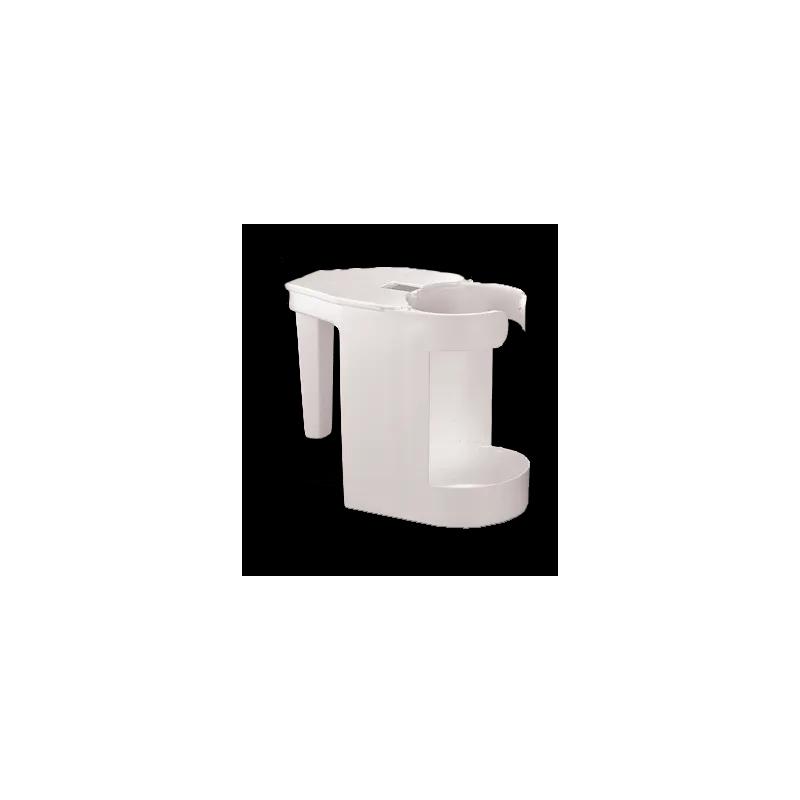 Toilet Bowl Brush & Caddy 1 QT White 1/Each