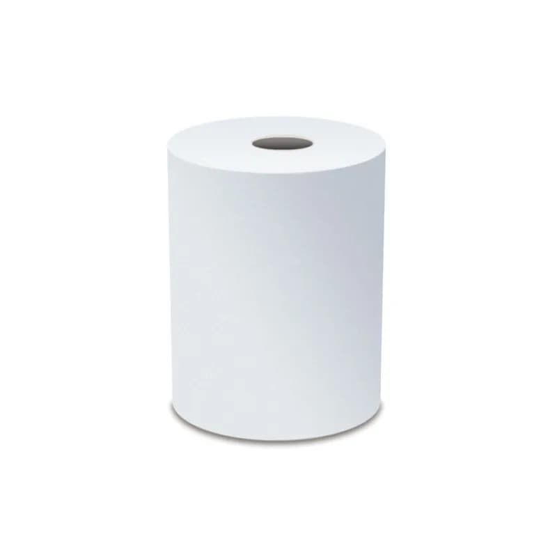 von Drehle Roll Paper Towel 600 FT White Hardwound 2IN Core Diameter 12/Case
