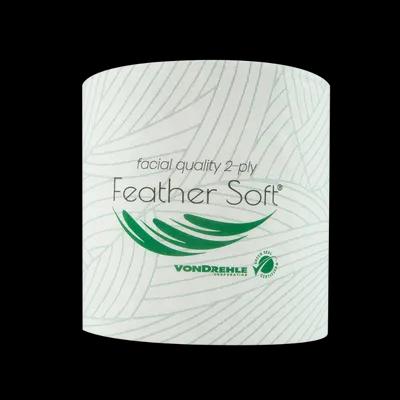 von Drehle Feather Soft® Toilet Paper & Tissue Roll 4.5X4.5 IN 187.5 FT 2PLY 96/Case