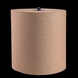 Transcend® Roll Paper Towel 7.9IN X800FT Kraft Hardwound 1.25IN Core Diameter 6/Case