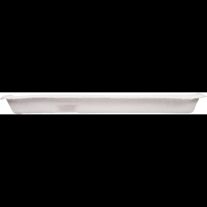 Savaday® Cafeteria & School Lunch Tray 8X10X1 IN 5 Compartment Molded Fiber White Individually Wrapped 240/Case