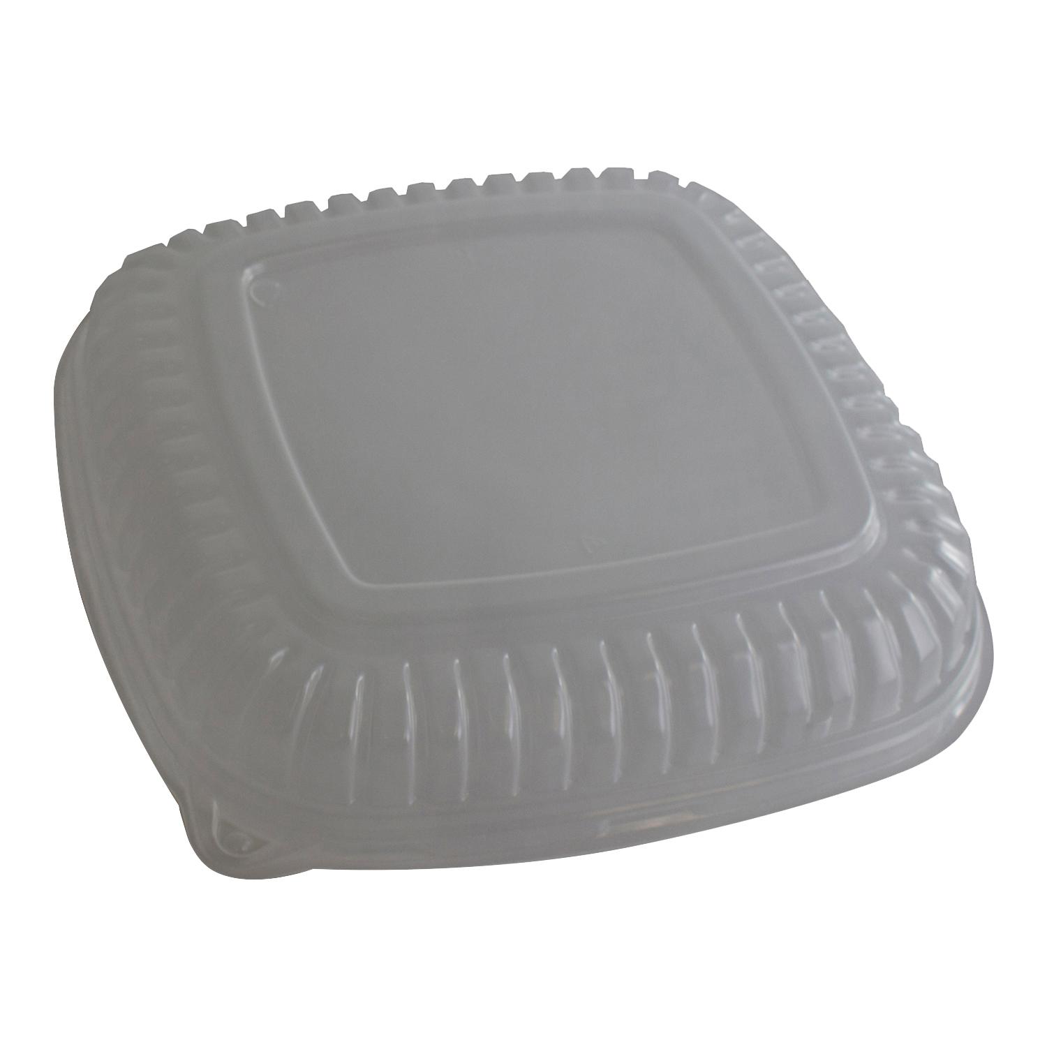Lid PP Clear Square For 99156DW200 Container 200/Case