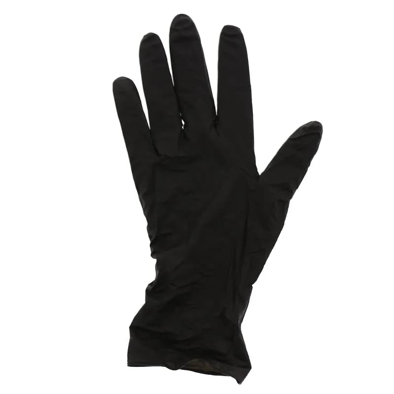 Black Widow Examination Gloves Small (SM) Black 5.5MIL Nitrile Powder-Free 100 Count/Pack 10 Packs/Case 1000 Count/Case