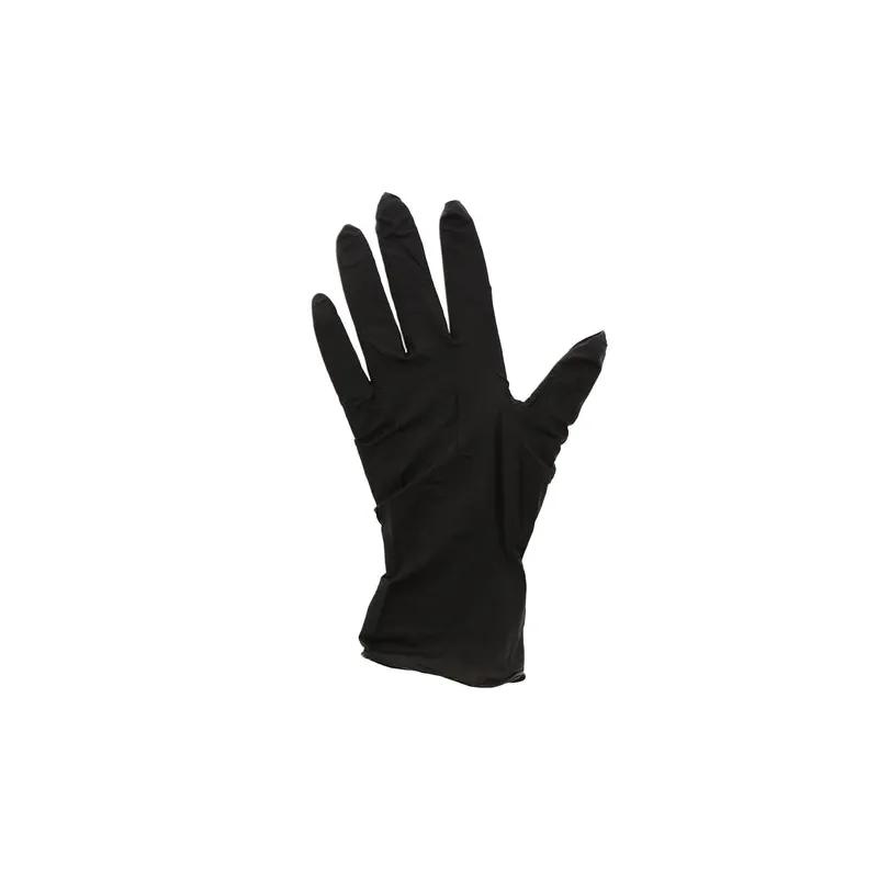Gloves Black 6MIL Medium Weight Nitrile Powder-Free 100 Count/Pack 10 Packs/Case 1000 Count/Case