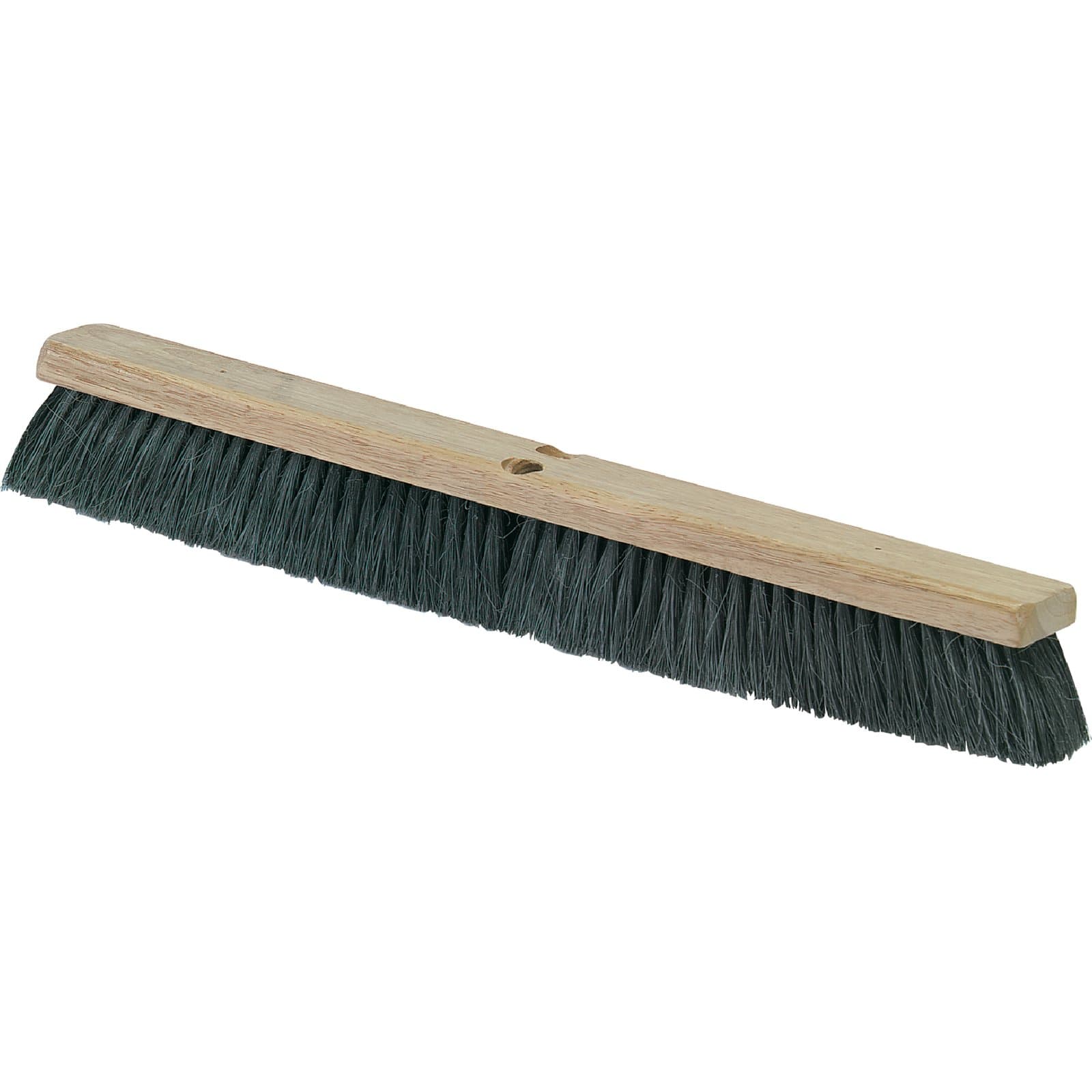 Flo-Pac® Broom Black Tampico With 24IN Head Hardwood Block 1/Each