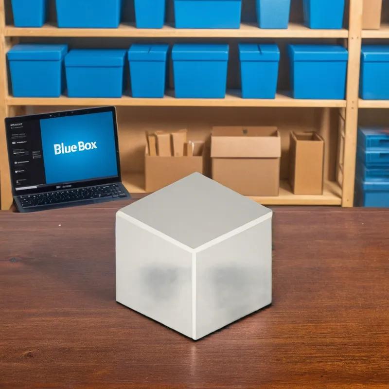 Box 11.25X11.25X7 IN White C-Flute 40ECT Folded 1/Each