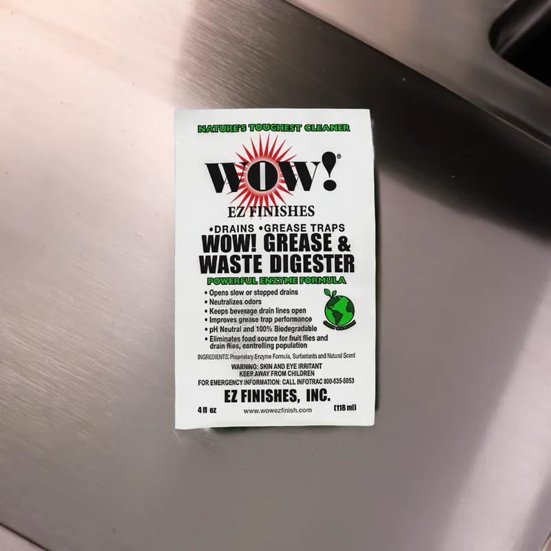 WOW! Grease & Waste Digester Degreaser 4 OZ 32/Case