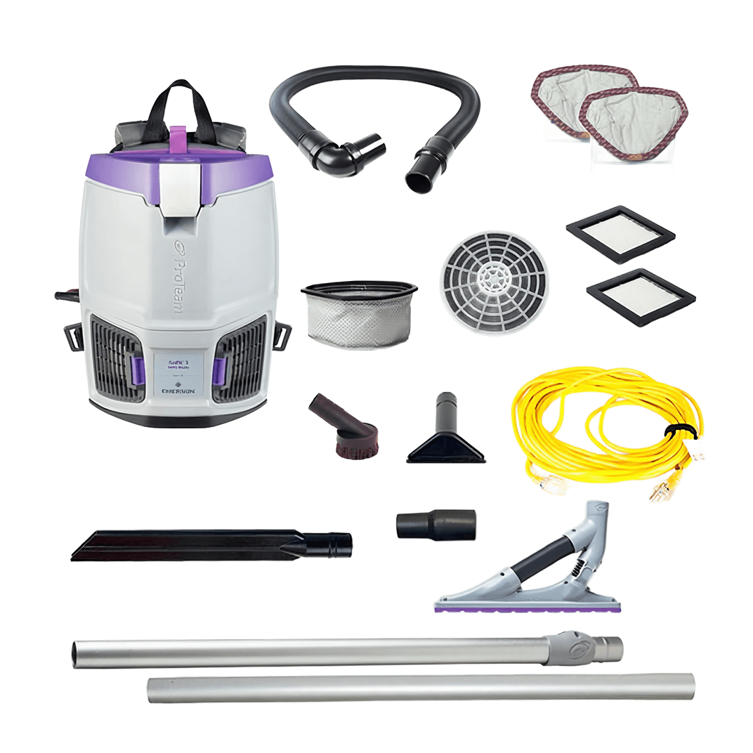 GoFit 3 Backpack Vacuum 3.3 QT 120 Volt Tools 1/Each