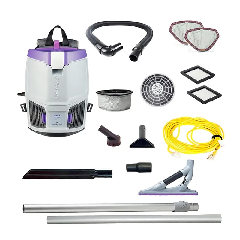 GoFit 3 Backpack Vacuum 3.3 QT 120 Volt Tools 1/Each