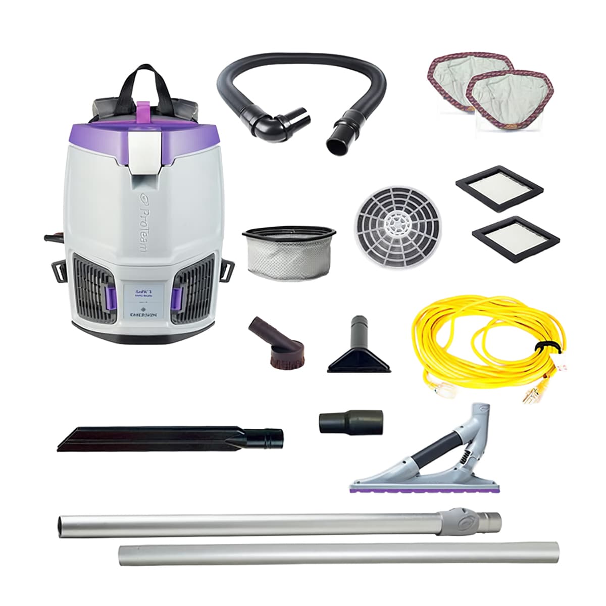 GoFit 3 Backpack Vacuum 3.3 QT 120 Volt Tools 1/Each