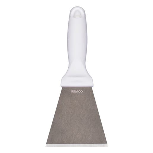Vikan® Scraper 1X3X8.9 IN Polypropylene (PP) Stainless Steel White 1/Each