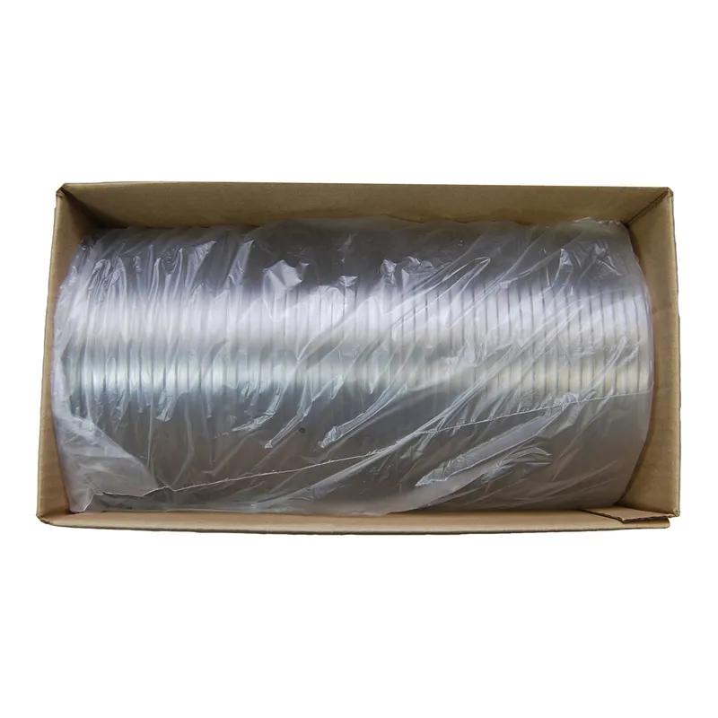 Lid Dome Large (LG) 9.25X1.25 IN 1 Compartment PET Clear Round Shallow For 24-32-48 OZ Bowl Unhinged 100/Case