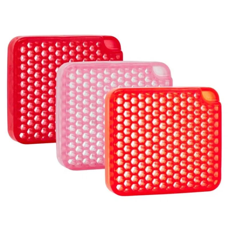 ourfresh Air Freshener Kiwi Grapefruit Red EVA Solid Refill 30-Day Air Care System 8 Count/Pack 6 Packs/Case 48 Count/Case