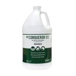 Bio-Conquerer 105 Additive & Deodorizer Mango Clear Liquid 1 GAL 4 Count/Case