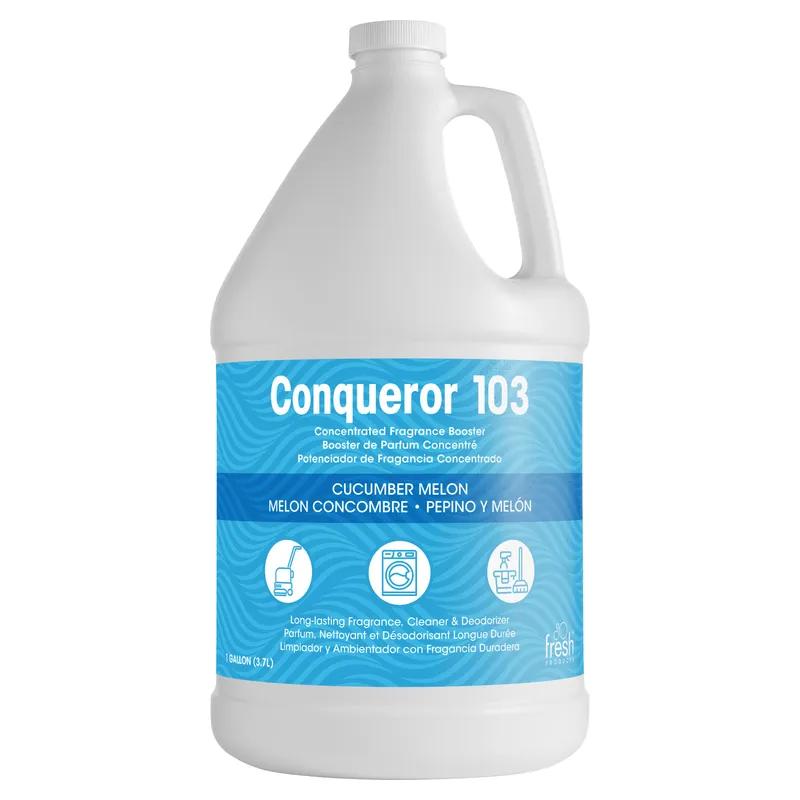 Conqueror 103 Additive & Deodorizer Cucumber Melon Clear Liquid Concentrate 1 GAL 4 Count/Case