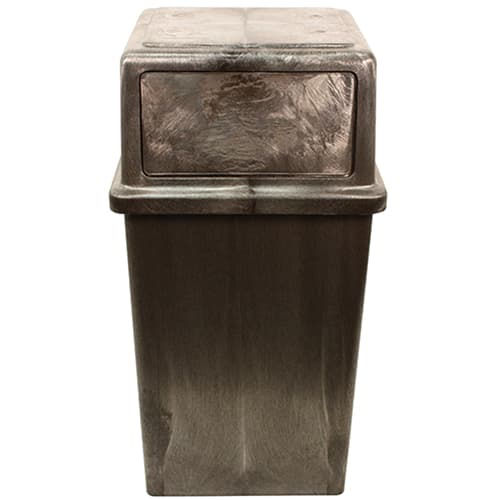 Impact® Trash Can 21.25X21.25X41.6875 IN 45 GAL Brown PE 1/Each