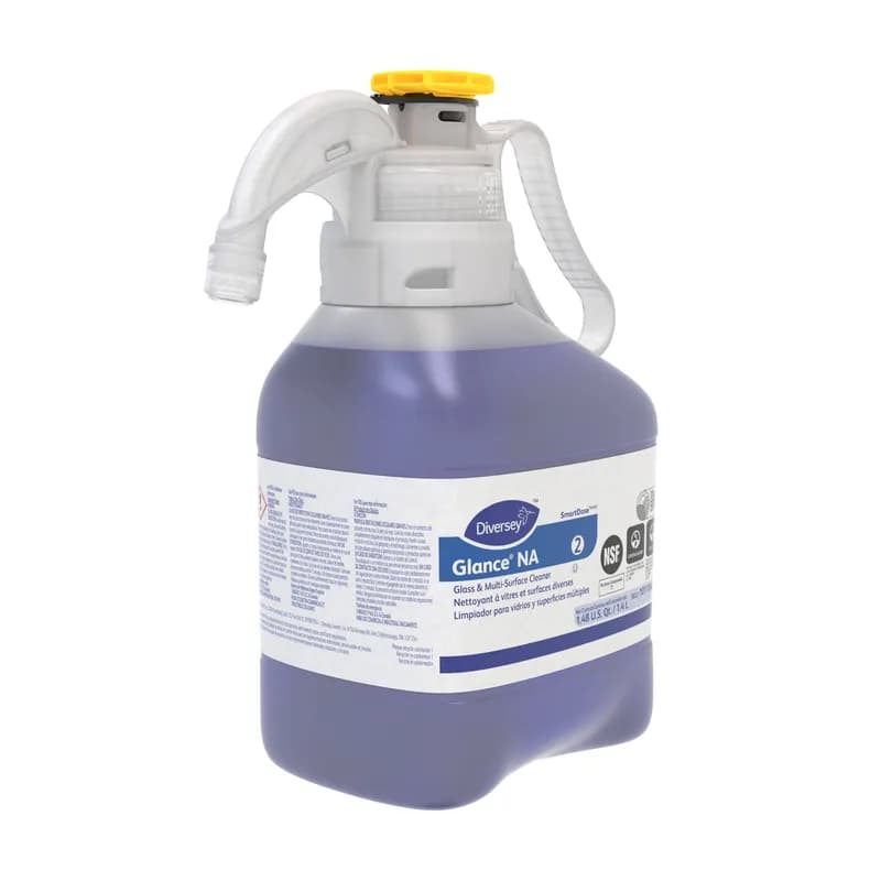 Glance® Odorless Glass Cleaner 1.4 L Multi Surface Liquid Kosher 2/Case
