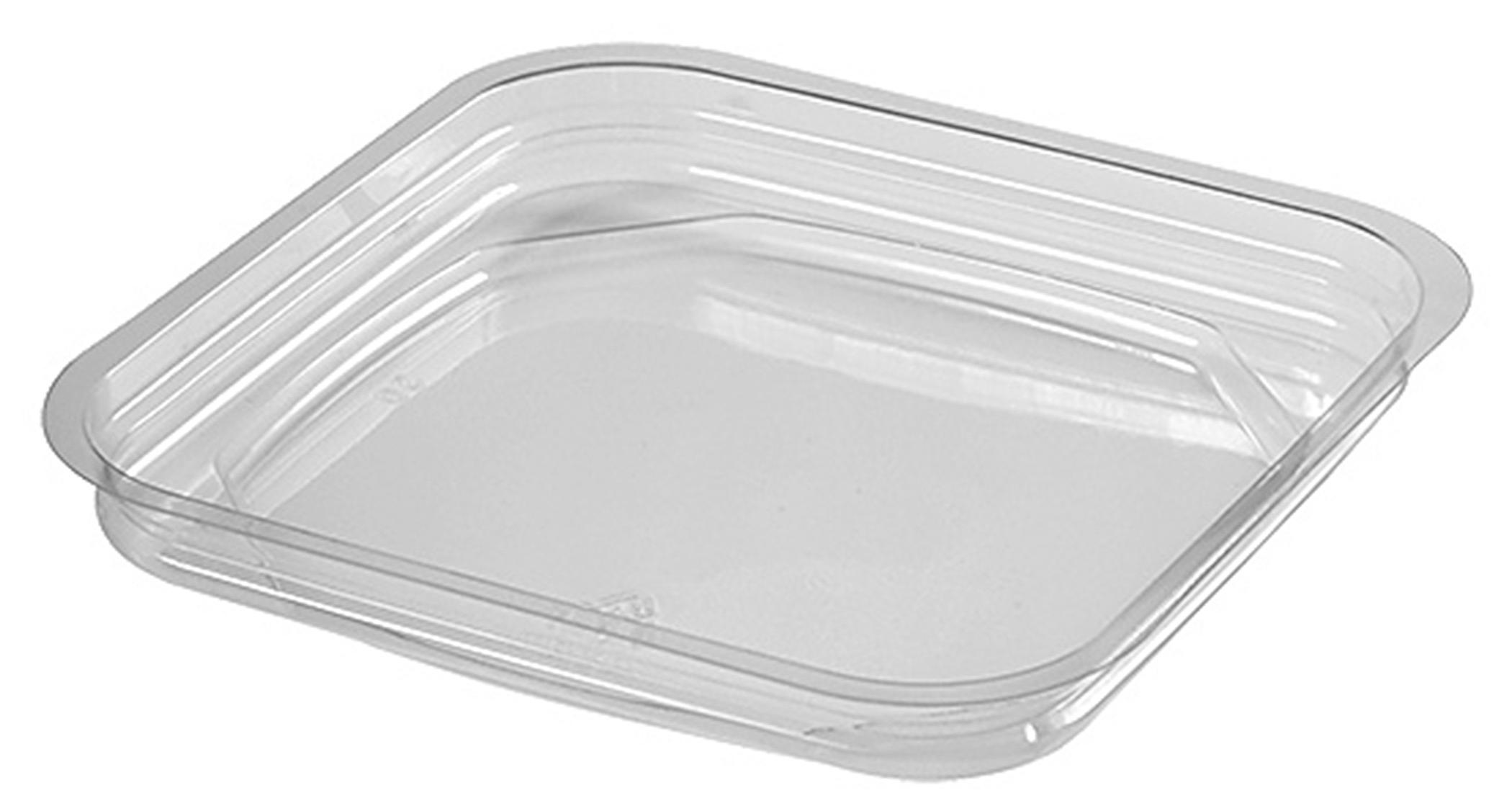 Lid PLA Square For 12 OZ Container 1500/Case