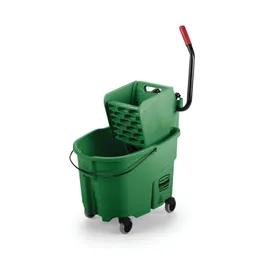 WaveBrake® Mop Bucket & Wringer 35 QT Plastic Green Side Press 1/Each