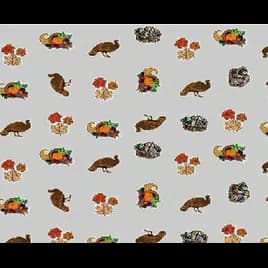 Sheet 40X100 IN Cellophane Multicolor Autumn 1/Roll