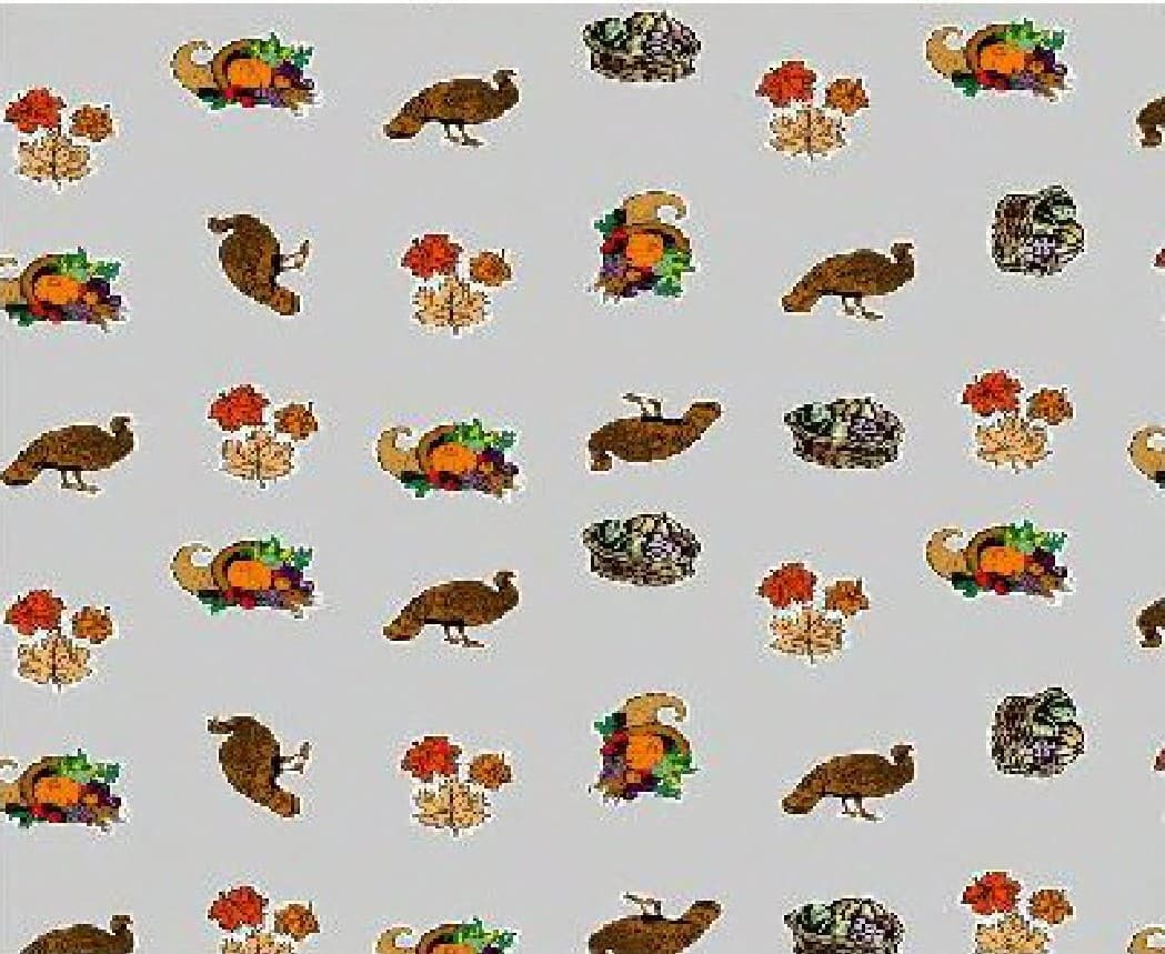 Sheet 40X100 IN Cellophane Multicolor Autumn 1/Roll