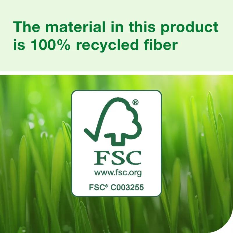 Tork Toilet Seat Cover V1 14.5X9.5 IN 14.5X9.5 IN White Half-Fold Universal Refill 12/Case