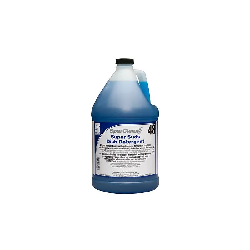 SparClean® Super Suds 48 Clean Scent Manual Dish Detergent 1 GAL Neutral Liquid 4/Case