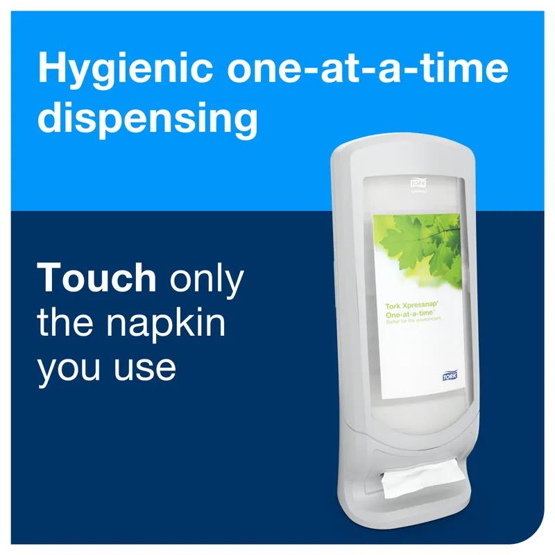 Tork Xpressnap® N4 Napkin Dispenser 9.25X9.25X24.5 IN Gray Plastic Stand 1/Each