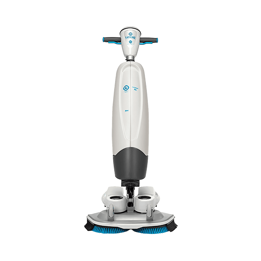 i-Mop Lite Commercial Use Floor Scrubber 24.2v With 13.8IN Head Auto Disk Lithium-Ion Battery 2 Batteries 1/Each