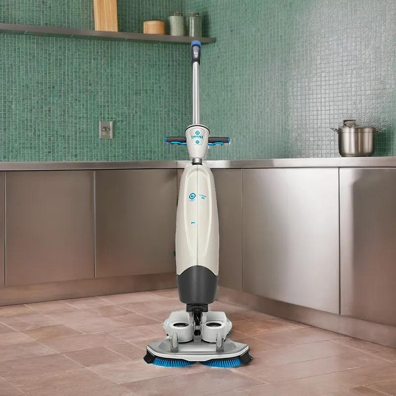 i-Mop Lite Commercial Use Floor Scrubber 24.2v With 13.8IN Head Auto Disk Lithium-Ion Battery 2 Batteries 1/Each