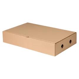 Box 12.75X3.875X20.75 IN Kraft Corrugated Cardboard 32ECT Die Cut Printed 20/Bundle