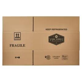 Box Large (LG) 15.625X9.125X23.625 IN Kraft Corrugated Cardboard 40ECT 20/Bundle