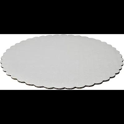 Cake Circle 10 IN Corrugated Paperboard White Round 100/Case