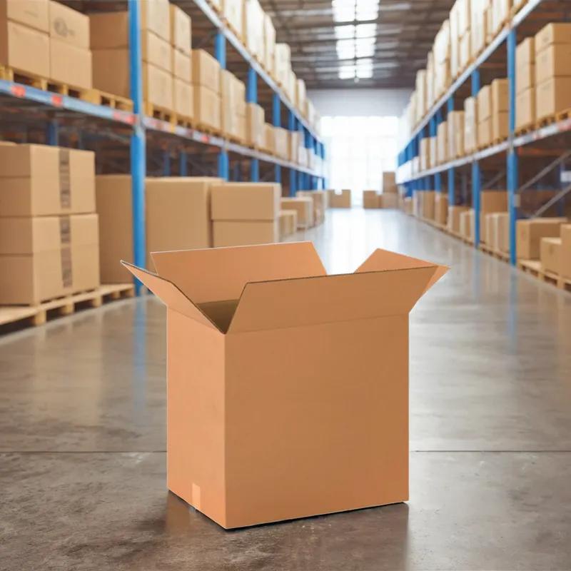 Box 20X16X14 IN Kraft Corrugated Cardboard 200# 1/Each