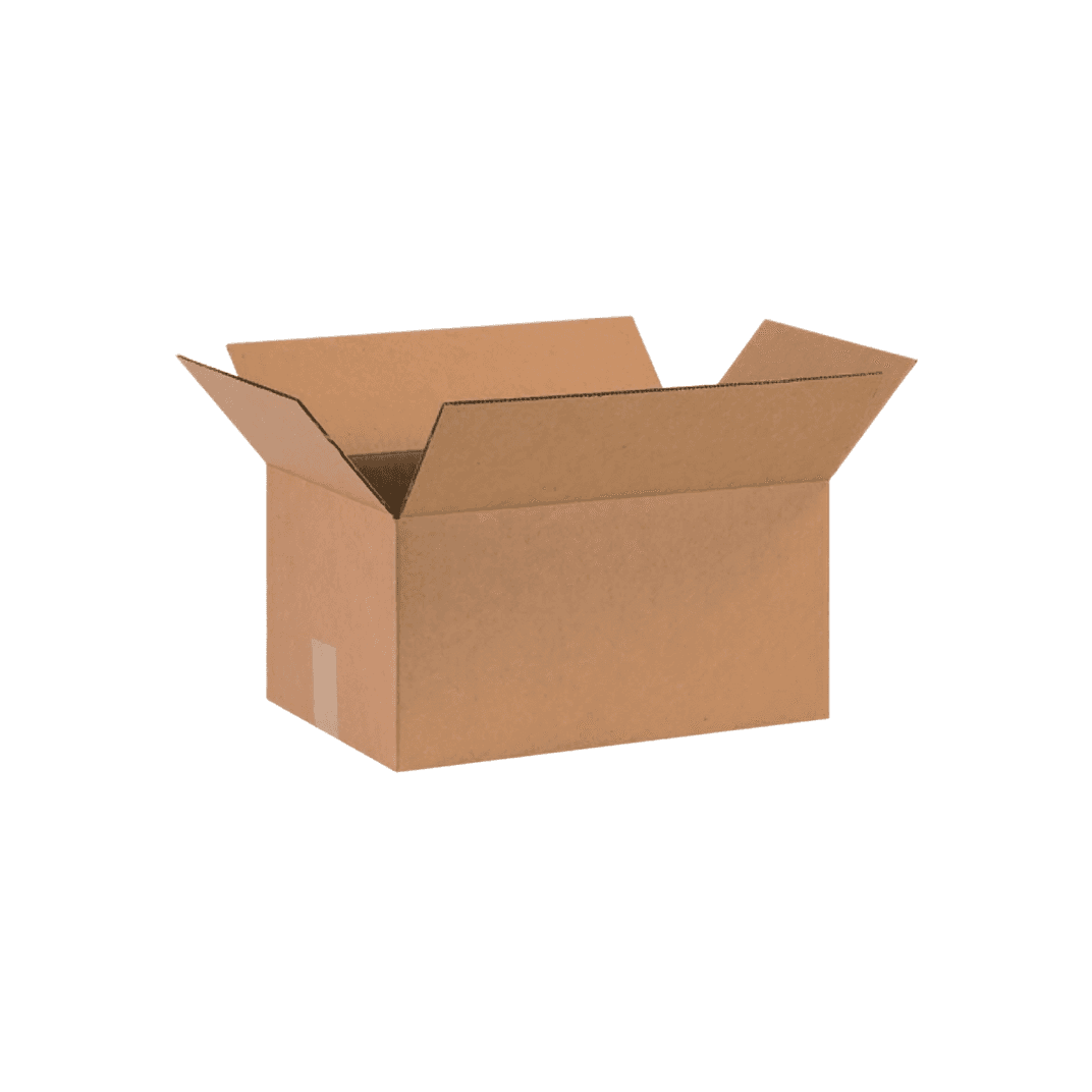 Box 16X10X8 IN Kraft Corrugated Cardboard 32ECT 1/Each