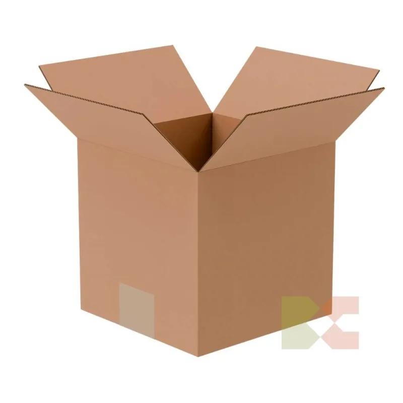 Box 10X10X10 IN Corrugated Cardboard Cube 1/Each