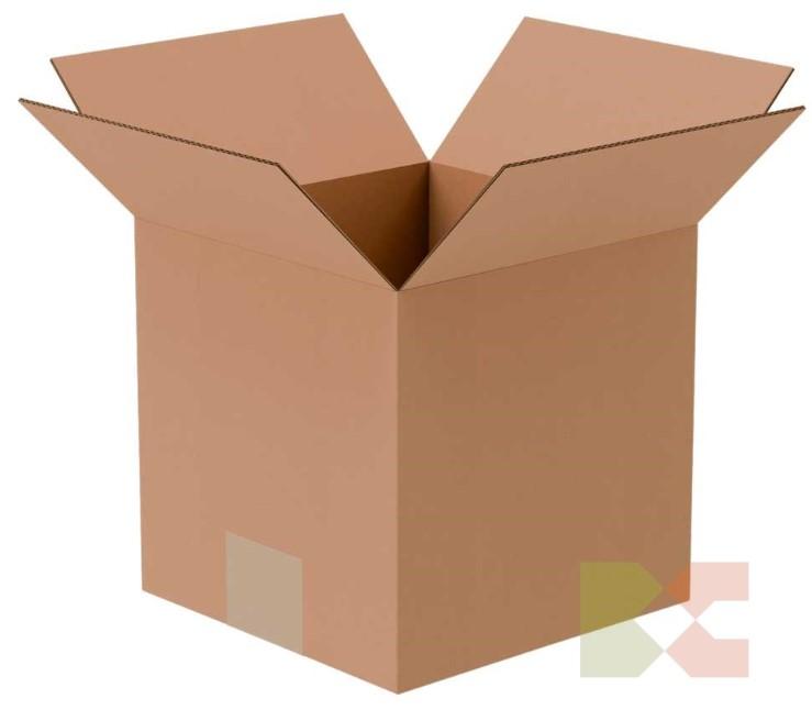 Box 10X10X10 IN Corrugated Cardboard Cube 1/Each