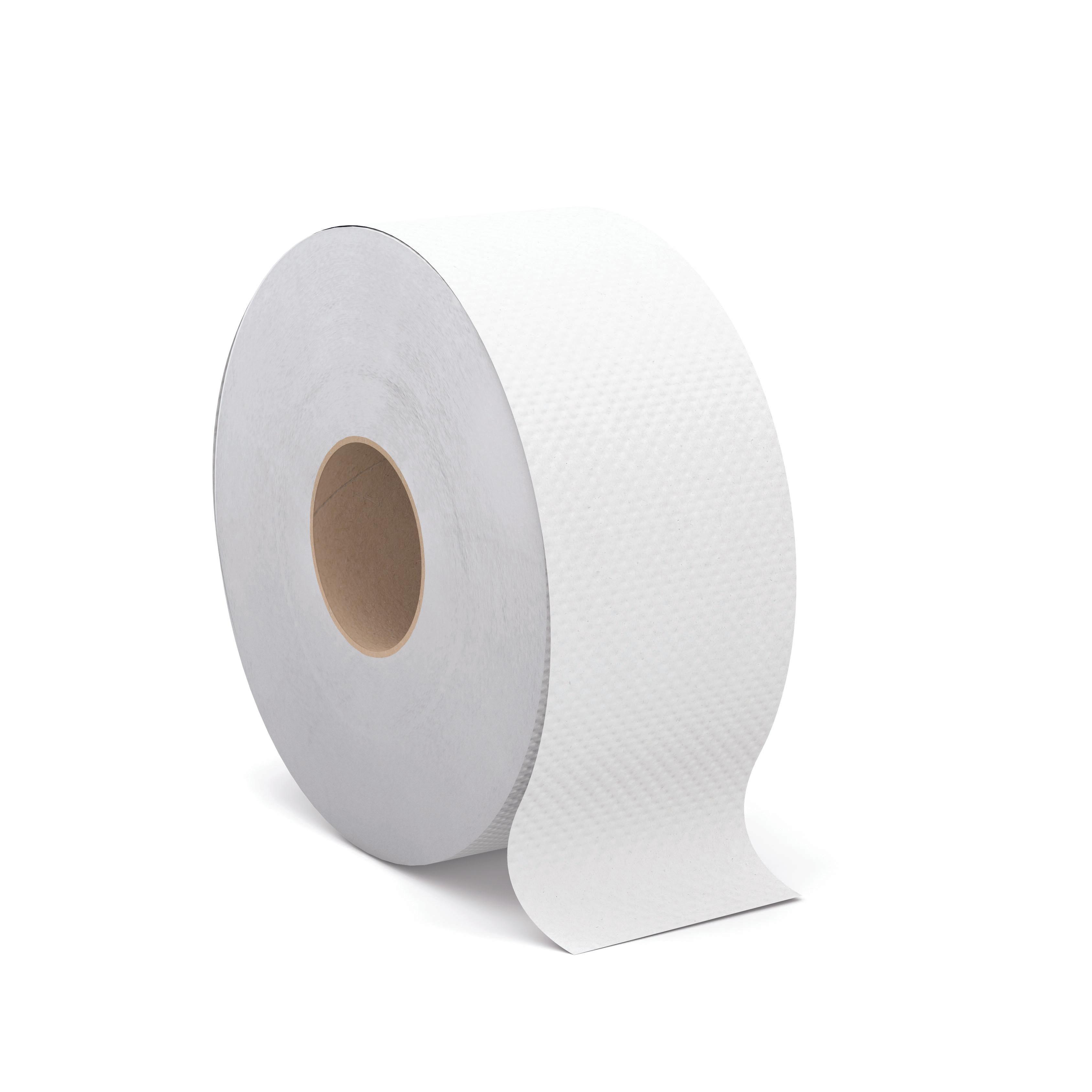Cascades PRO Select® Toilet Paper & Tissue Roll 3.3IN X1000FT 2PLY White Jumbo (JRT) 12 Rolls/Case