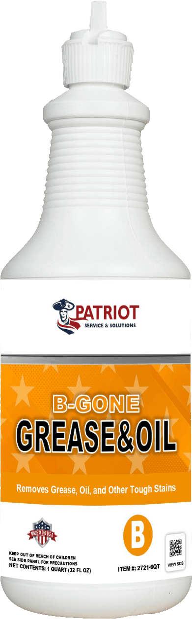 Patriot® Grease & Oil Stain Remover 32 FLOZ RTU 6/Case