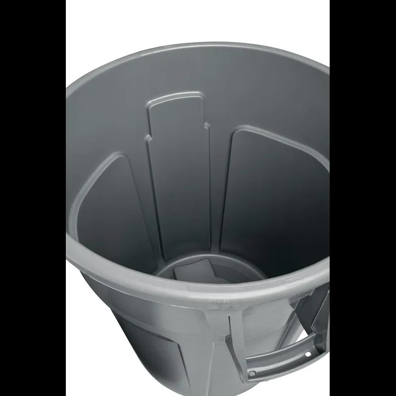 Brute® 1-Stream Trash Can 28.03X24.09X31.3 IN 44 GAL Blue Resin Vented Food Safe 1/Each