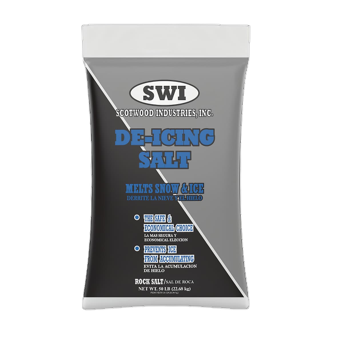 Ice Melt 25 LB Rock Salt 1/Bag